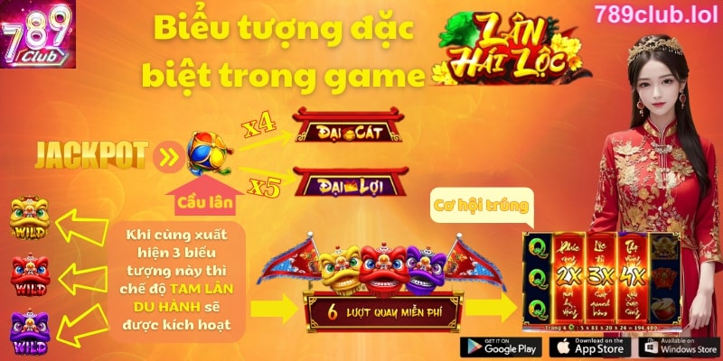 Biểu tượng trò chơi Lân Hái Lộc 789Club